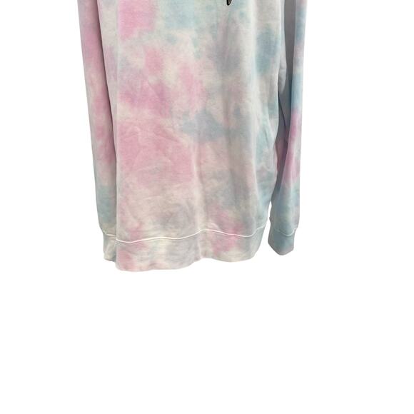 The Lumineers Brightside Roadside Motel Crewneck Sweatshirt Tie Dye Pink Blue XL - Picture 6 of 11